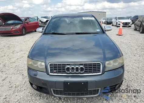 2005 Audi S4 z USA, uszkodzony, nr VIN WAUPL68E85A109670